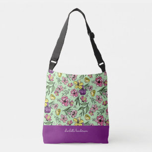 Bright Garden Flower Tote