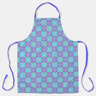 Bright Geometric Design Apron
