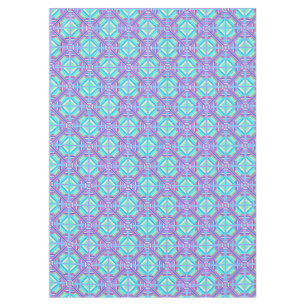 Bright Geometric Design Tablecloth