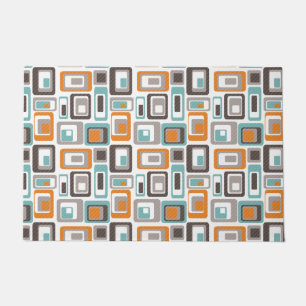 Bright geometric pattern.  doormat