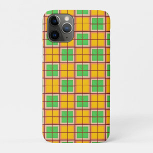Bright Geometric Pattern with Symmetrical Shapes Case-Mate iPhone Case