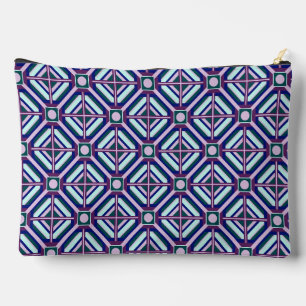 Bright Geometric Shapes Accessory Pouch