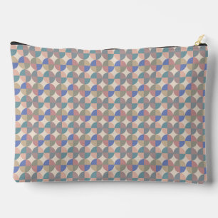 Bright Geometric Shapes Accessory Pouch