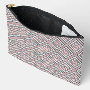 Bright Geometric Shapes Accessory Pouch