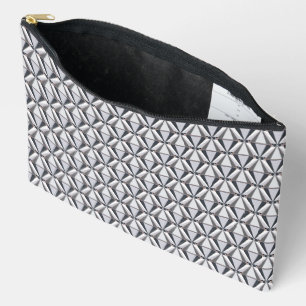 Bright Geometric Shapes Accessory Pouch