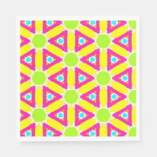 Bright Geometrical Pattern Napkin