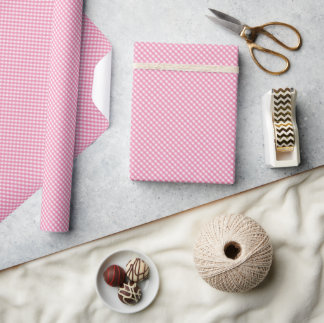 Bright Gingham Wrapping Paper
