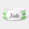 Bright Green Chevron Monogram
