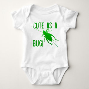 Bright Green Cricket Baby Bodysuit