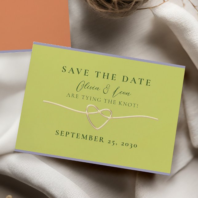 Bright Green Modern Save The Date (Creator Uploaded)