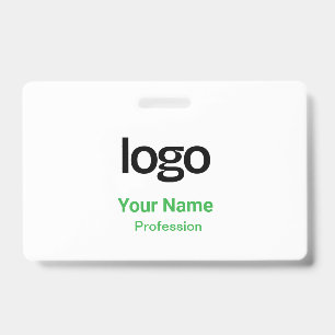 Bright Green Name Tags Badges ID Badge