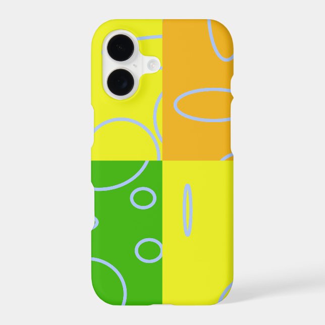 Bright Green Orange Yellow Light Blue Loop (Back)
