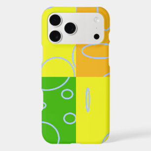 Bright Green Orange Yellow Light Blue Loop