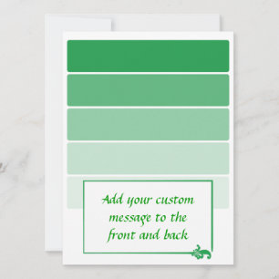 Bright Green Paint Samples