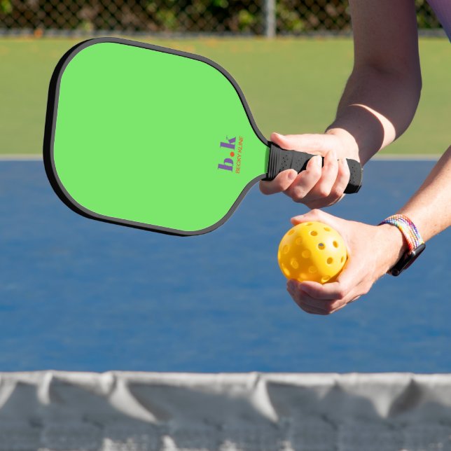 Bright Green Pickleball Paddle (Insitu)