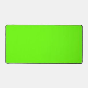 Bright green (solid color)  desk mat