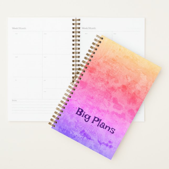 Bright Grunge Planner (Display)