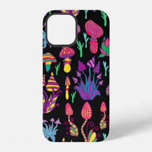 Bright,hallucinogenic,decorative,fantastic mushroo iPhone 12 case