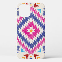 Bright Hand-Drawn Tribal Design Element.