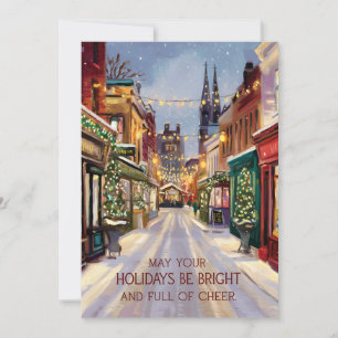 Bright Holidays - Christmas Card