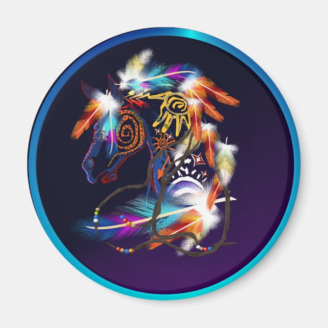 Bright Horse Magnets (Front)