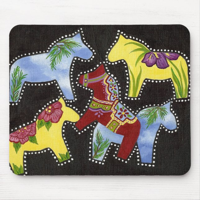 Bright Horses Mouse pad (Front)