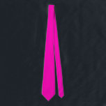 Bright Hot Pink Modern Tie<br><div class="desc">Always trendy hot pink solid colour.</div>