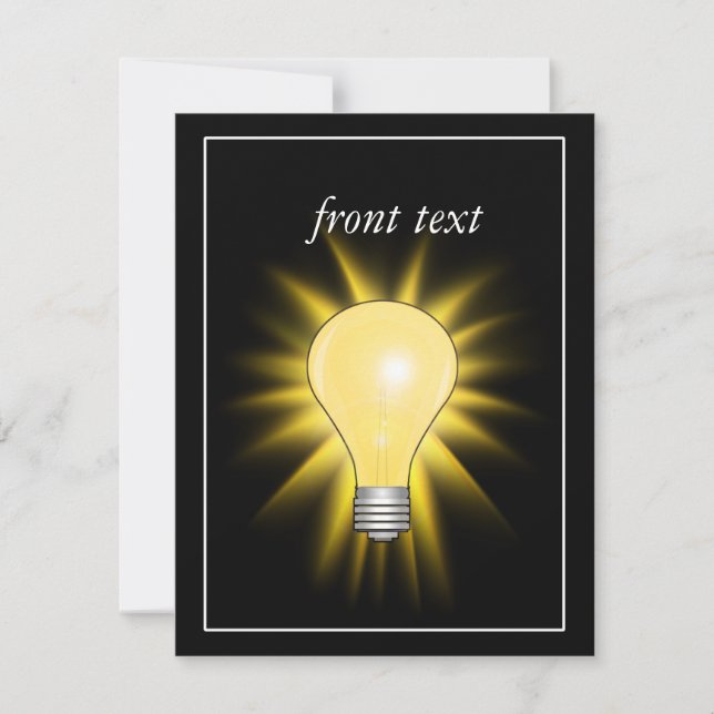 Bright Idea Light Bulb (Front)