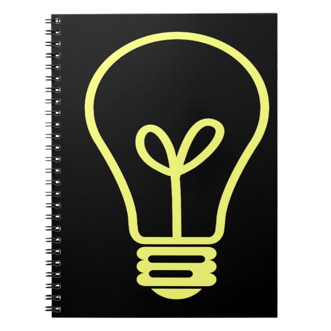 Bright Idea Spiral Notebook (Front)