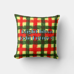 Bright Ideas Bold Futures! Cushion