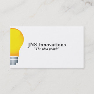 Bright Ideas Business Card