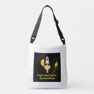"Bright ideas lead to big innovations" Tote Bag.
