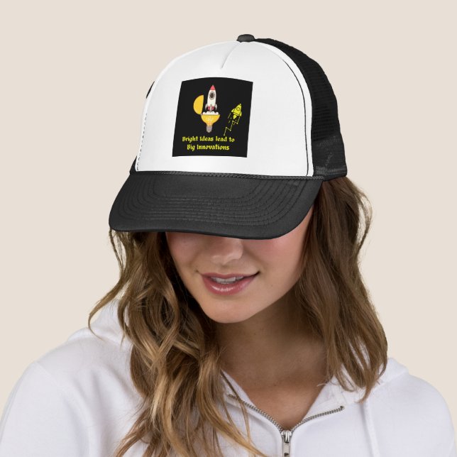“Bright Ideas Lead to Great Innovations” Hat (In Situ)