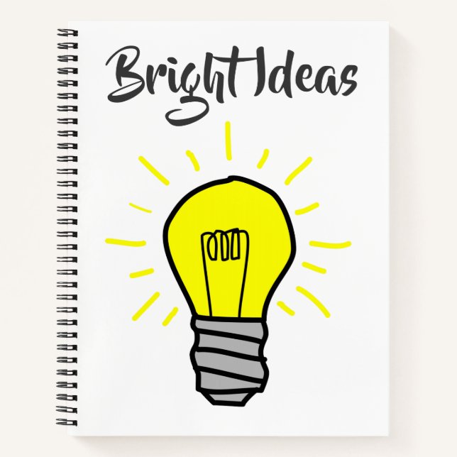 Bright Ideas Notebook (Front)