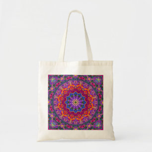 Bright India Mandala Tote Bag