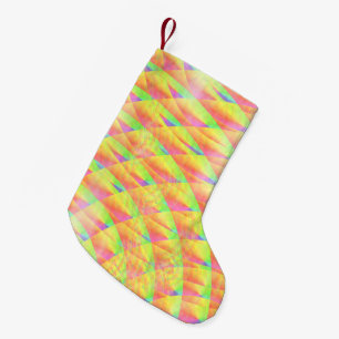 Bright Interference by Kenneth Yoncich Small Christmas Stocking