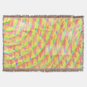 Bright Interference by Kenneth Yoncich Throw Blanket
