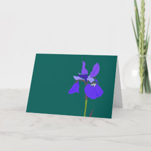 Bright Iris Card
