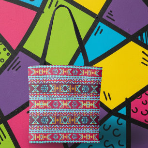 Bright Island Tribal  Tote Bag