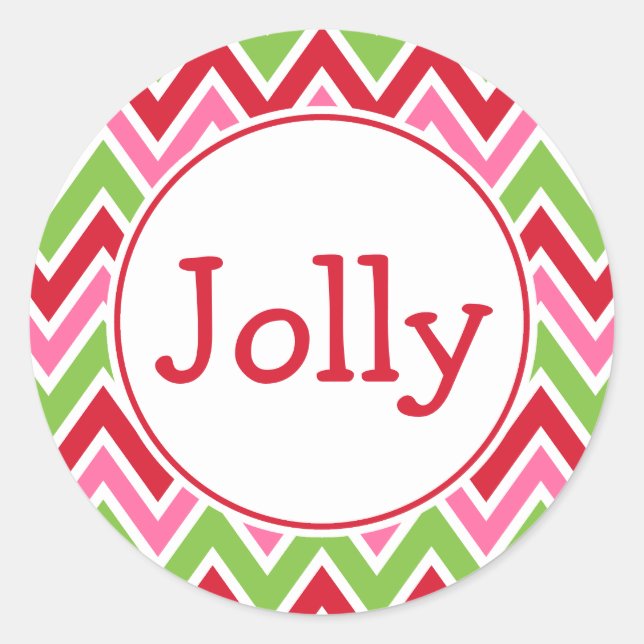 Bright Jolly Stickers (Front)