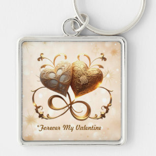 "Bright Kisses Forever" Key Ring