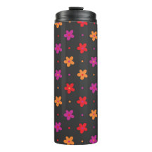 Bright large floral pops of colour 