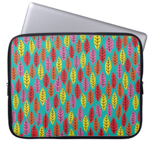 Bright Leaves Green Laptop Sleeve