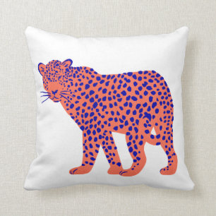 Bright Leopard Cushion