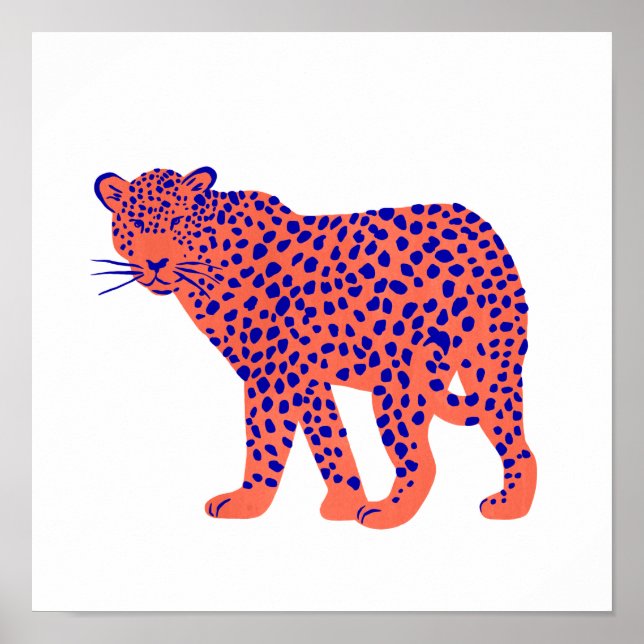Bright Leopard Poster (Front)