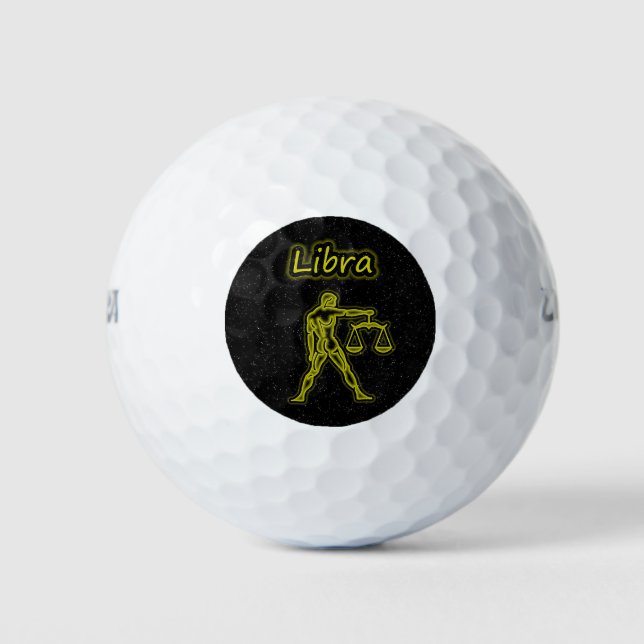 Bright Libra Golf Balls (Front)