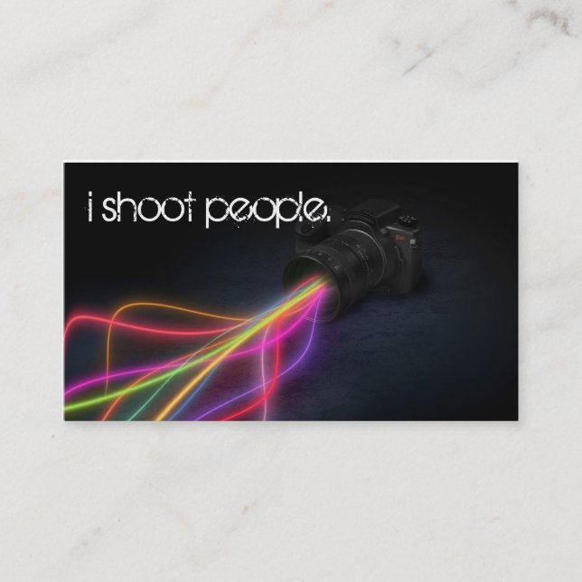 Bright Light Photography Business Card (Front)