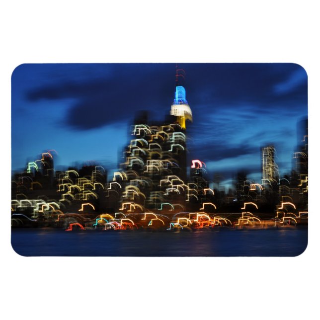 Bright Lights of New York City Magnet (Horizontal)