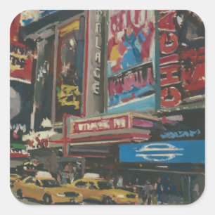 Bright Lights Times Square 2012 Sticker