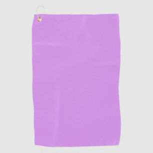 Bright lilac (solid color)  golf towel